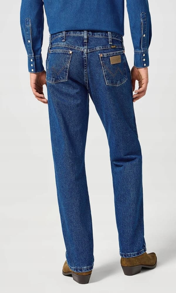 Wrangler 13MWZ Stone Cowboy Cut klassiska raka jeans W34 L32