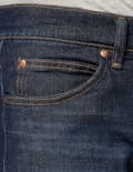 Miniatyrbillede 5 af 7: Lee Legendary Slim Road Rash Fitted Straight Jeans W30 L30