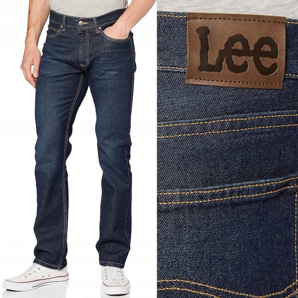 Lee Legendary Slim Road Rash Fitted Straight Jeans W30 L30