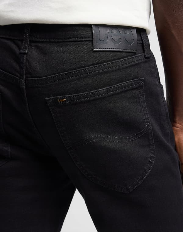 Lee DAREN Black Rinse DENIM STRAIGHT SVARTA HERRJEANS W33 L34