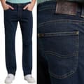Miniatyrbild 1 av 10: Lee BROOKLYN Mörka Stonewash-jeans i rak modell W38 L30