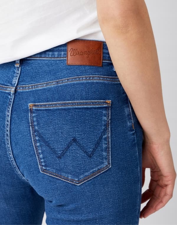 Wrangler HIGH SKINNY Camelia DAM HIGH SKINNY JEANS W27 L32