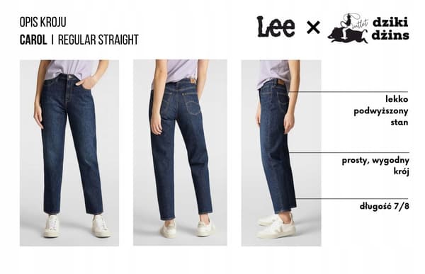 Lee CAROL RAKA RAKA DAM MOM JEANS 7/8 W28 L33