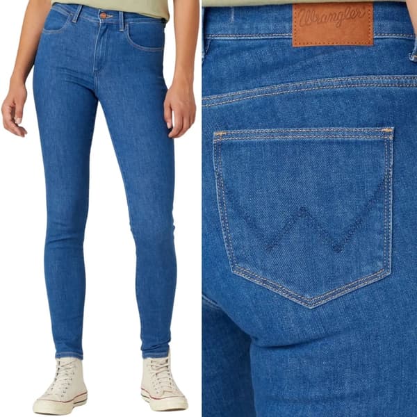 Wrangler HIGH SKINNY LoveYou NAISTEN HIGH SKINNY -FARKUT W29 L30