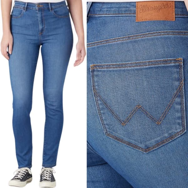 Wrangler HIGH SKINNY NAISTEN HIGH SKINNY -FARKUT W31 L32