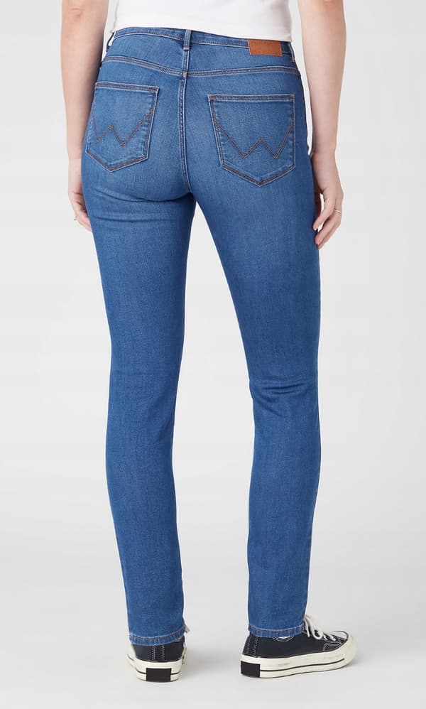 Wrangler HIGH SKINNY NAISTEN HIGH SKINNY -FARKUT W28 L30