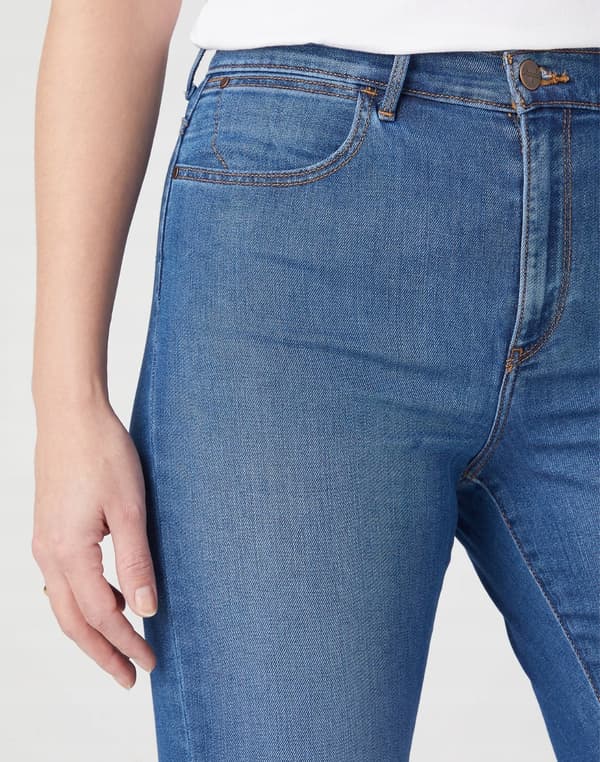 Wrangler HIGH SKINNY NAISTEN HIGH SKINNY -FARKUT W28 L30