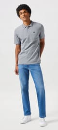 Miniatyrbild 5 av 8: Wrangler Texas Rustic Free to Stretch klassiska jeans W38 L36