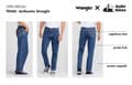 Miniatyrbild 8 av 8: Wrangler Texas Rustic Free to Stretch klassiska jeans W38 L36