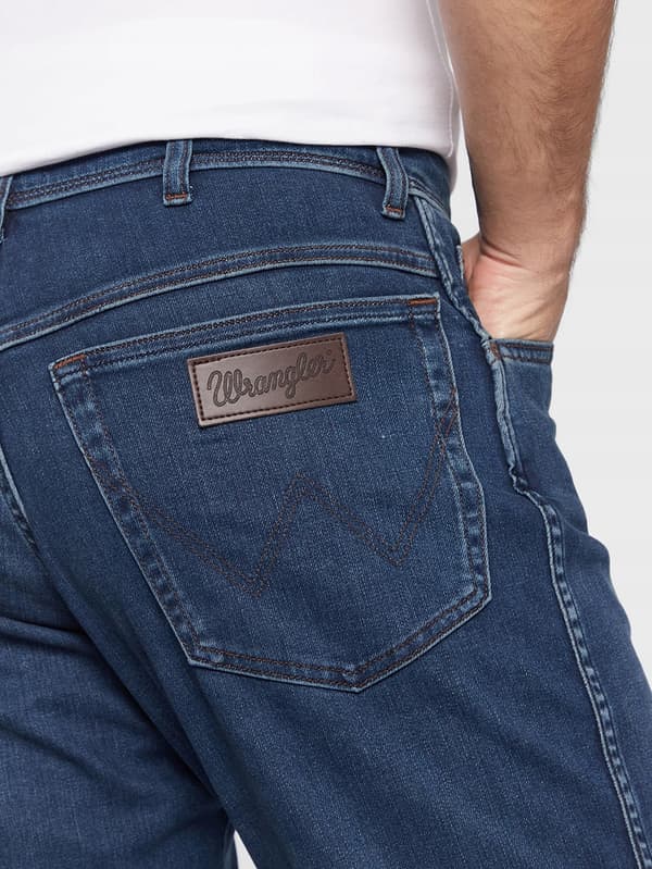 Wrangler Texas Slim Silkyway Epic bløde elastiske jeans W34 L36