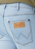 Miniatyrbild 7 av 8: Wrangler GREENSBORO Blue Waves raka jeans blå denim W36 L34