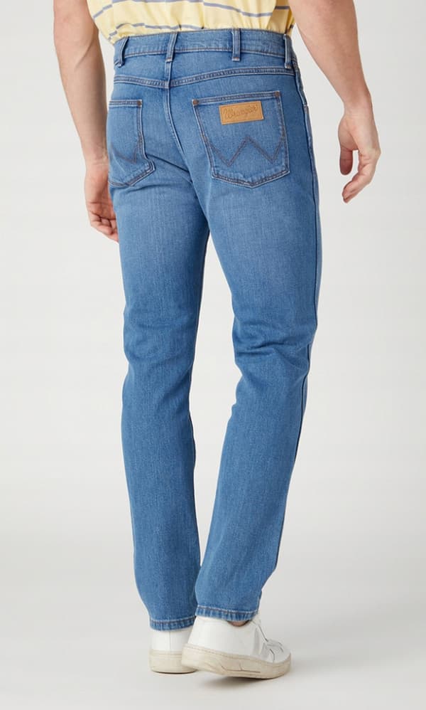 Wrangler LARSTON SLIM Vito BLÅ JEANS W30 L32