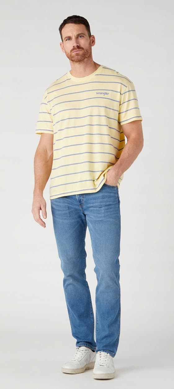 Wrangler LARSTON SLIM Vito BLÅ JEANS W30 L32