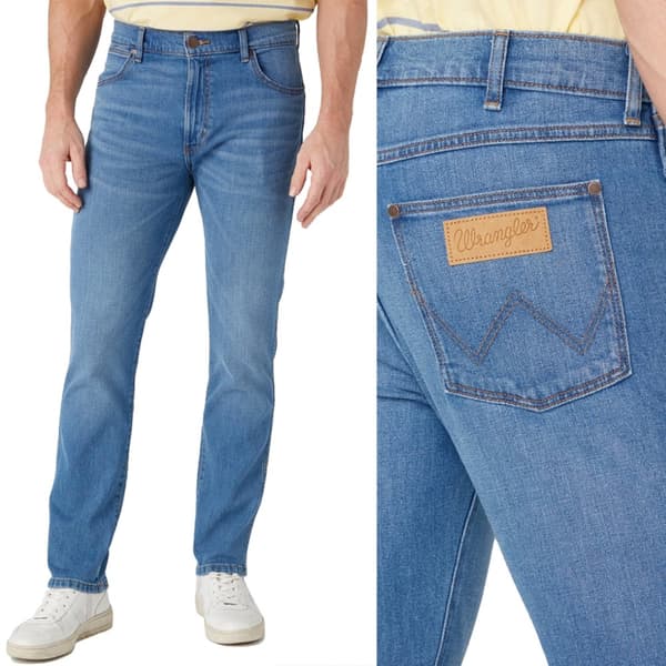 Wrangler LARSTON SLIM Vito BLÅ JEANS W30 L32