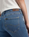Miniatyrbild 6 av 8: Lee SCARLETT SKINNY Vintage Mid STRETCH BLÅ DENIM W27 L31