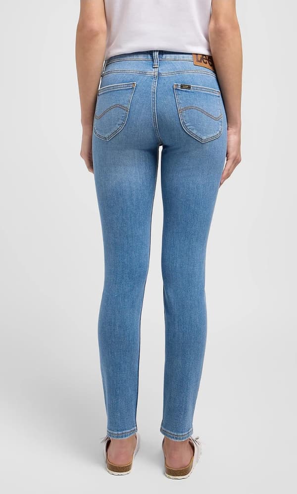 Lee SCARLETT SKINNY Mid Conversation MUKAVAT SKINNY SININEN FARKUT W27 L31