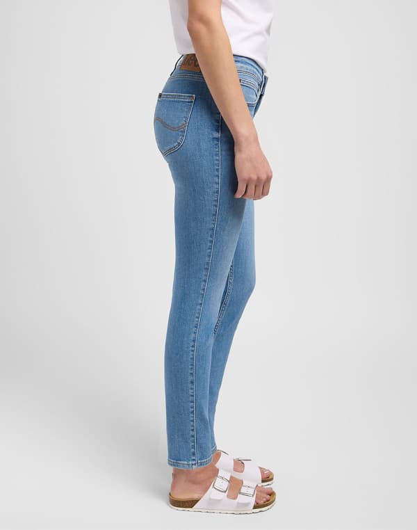 Lee SCARLETT SKINNY Mid Conversation MUKAVAT SKINNY SININEN FARKUT W27 L31
