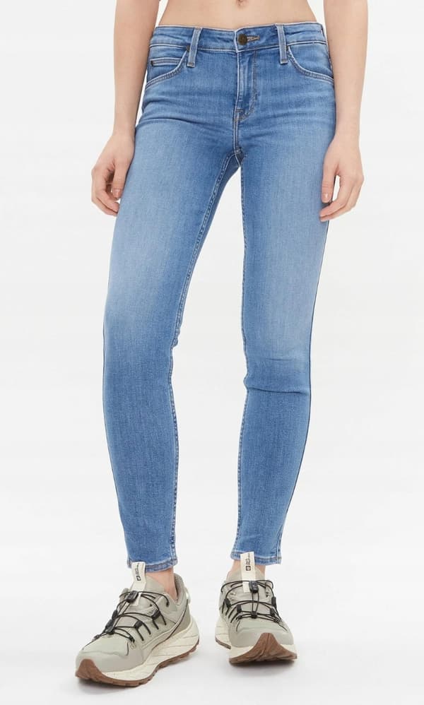 Lee SCARLETT SKINNY Majestic Wave STRINGS BLÅ DENIM W29 L31