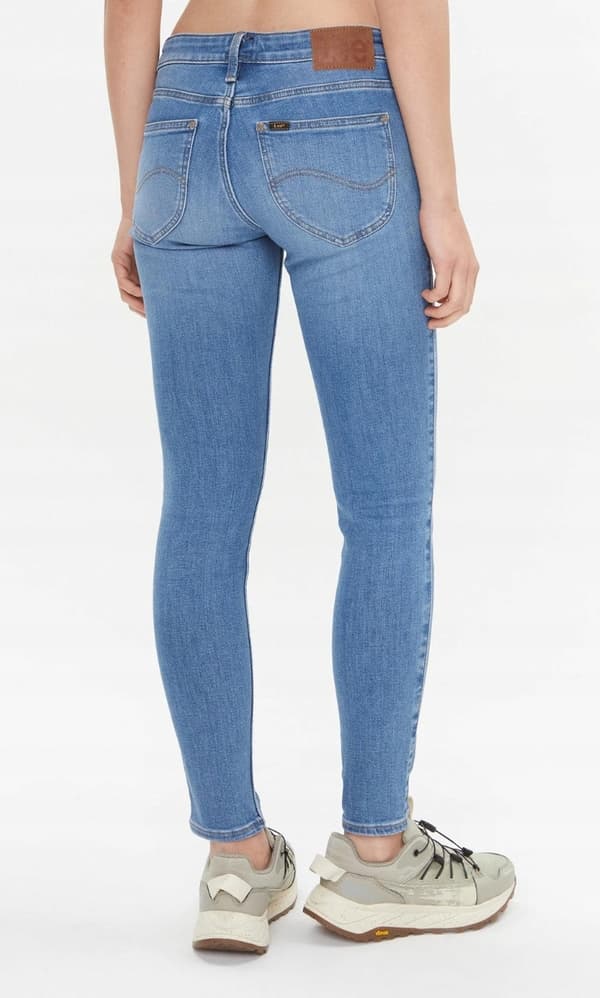 Lee SCARLETT SKINNY Majestic Wave STRINGS BLÅ DENIM W29 L31