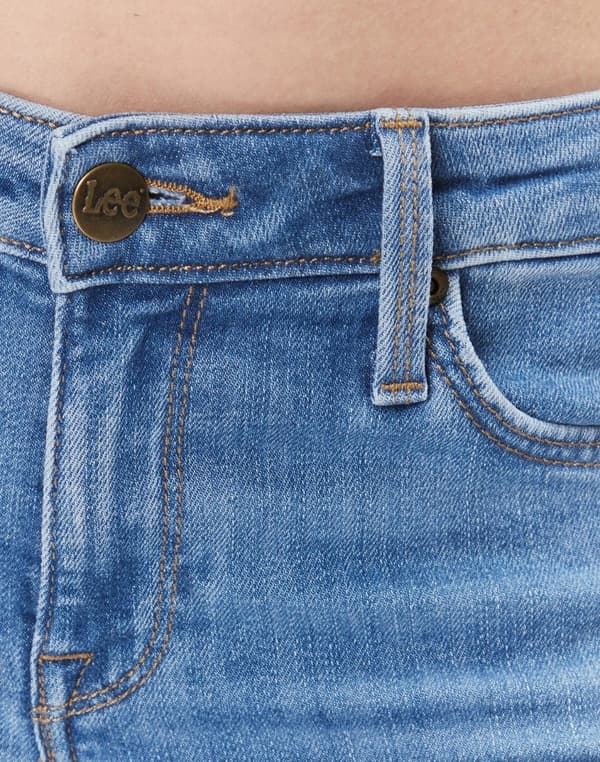 Lee SCARLETT SKINNY Majestic Wave STRINGS BLÅ DENIM W29 L31