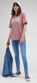 Pikkukuva 8 / 11: Lee SCARLETT SKINNY Majestic Wave STRING BLUE DENIM W28 L29