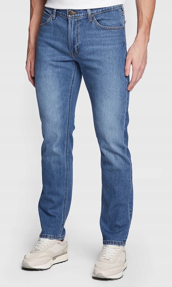 Lee DAREN ZIP FLY REGULAR Azure ENKLA BLÅ JEANS W31 L32