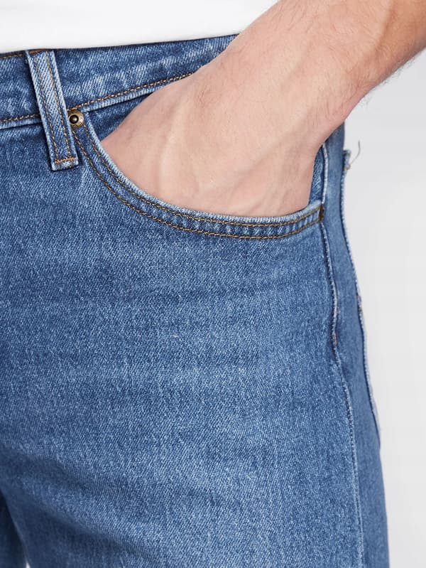 Lee DAREN ZIP FLY REGULAR Azure ENKLA BLÅ JEANS W31 L32