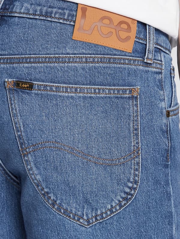 Lee DAREN ZIP FLY REGULAR Azure ENKLA BLÅ JEANS W31 L32