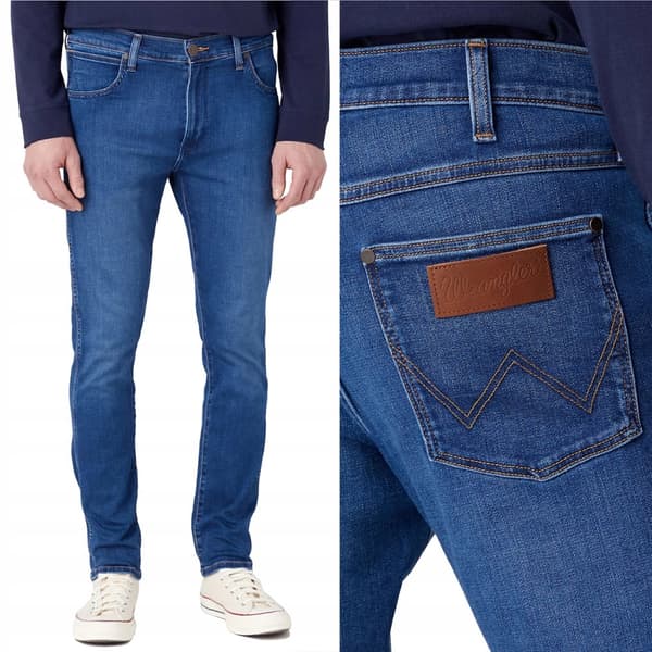 Wrangler LARSTON SLIM Orion EPIC SOFT ELASTIC DARK DENIM W38 L32