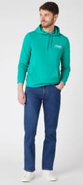 Pikkukuva 5 / 7: Wrangler REGULAR Dark Stone DURABLE JEANS CLASSIC Pewex W31 L32