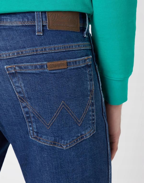 Wrangler REGULAR Dark Stone DURABLE JEANS CLASSIC Pewex W31 L32