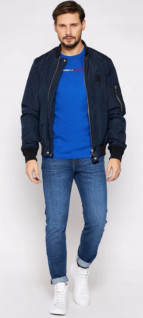 Lee AUSTIN REGULAR TAPERED Mellanblå Grass CLASSIC TAPERED DENIM W31 L32
