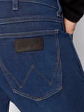 Miniatyrbillede 6 af 6: Wrangler LARSTON SLIM TAPERED The Bullseye FITTED MØRK DENIM W32 L34