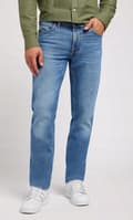 Pikkukuva 3 / 8: Lee DAREN REGULAR Chill Out STRAIGHT LOW STRETCH BLUE DENIM W32 L30