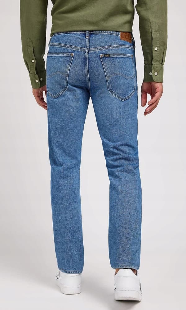 Lee DAREN REGULAR Chill Out STRAIGHT LOW STRETCH BLUE DENIM W32 L30