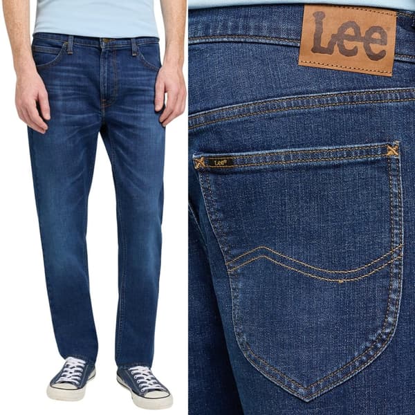 Lee DAREN REGULAR STRAIGHT Springfield STRASTE DARK DENIM W32 L34