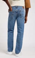 Miniatyrbild 4 av 8: Lee DAREN REGULAR RAKA Country Road RAKA BLÅ JEANS W33 L32