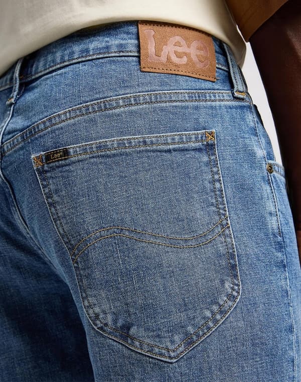 Lee DAREN REGULAR RAKA Country Road RAKA BLÅ JEANS W33 L32