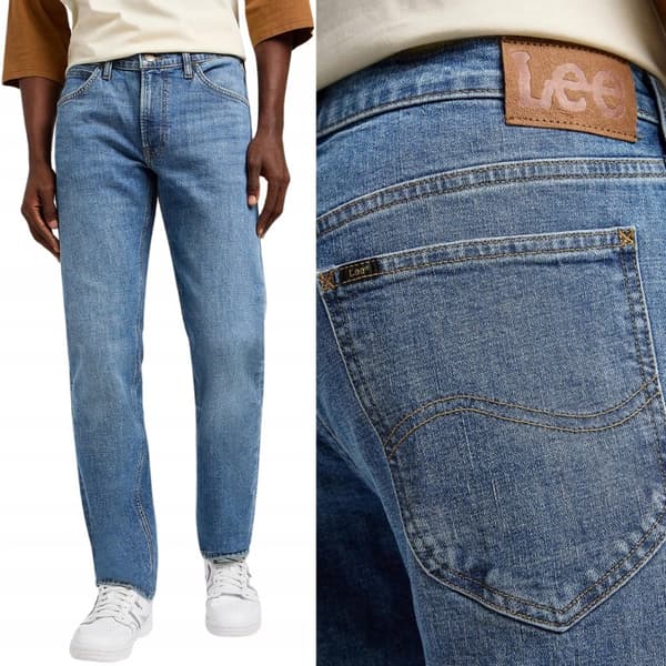 Lee DAREN REGULAR RAKA Country Road RAKA BLÅ JEANS W33 L32