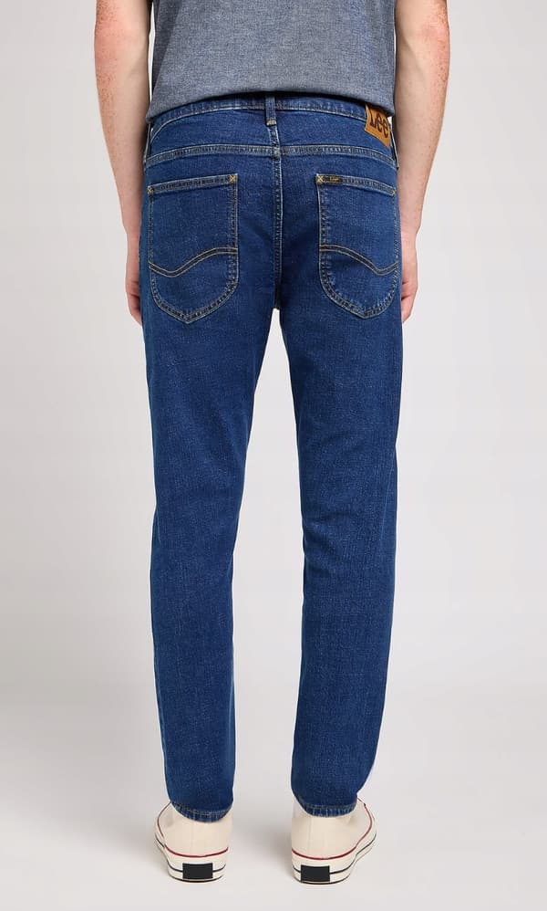 Lee LUKE SLIM TAPERED Springfield SKINNY DARK DENIM W36 L34