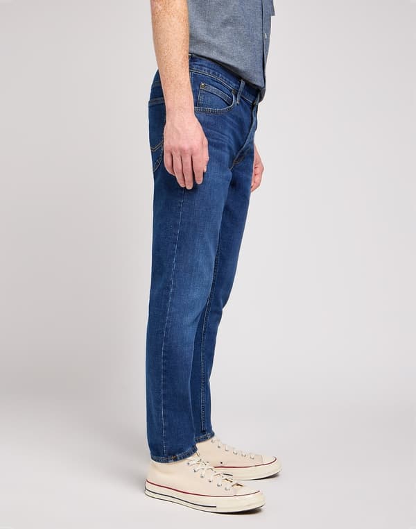 Lee LUKE SLIM TAPERED Springfield SKINNY DARK DENIM W36 L34