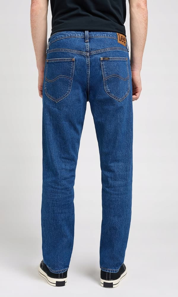 Lee DAREN REGULAR RAK Mörk Skye RAK MÖRK DENIM W36 L34