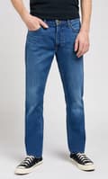 Pikkukuva 3 / 8: Lee DAREN REGULAR STRAIGHT Dark Skye STRAIGHT DARK DENIM W34 L32