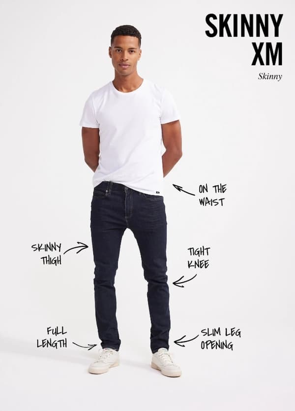 Lee SKINNY FIT XM BlueProdigy Extreme Motion STRETCHED DENIM W33 L34