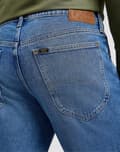 Miniatyrbillede 7 af 8: Lee DAREN REGULAR Chill Out STRAIGHT LAV STRETCH BLÅ DENIM W32 L32