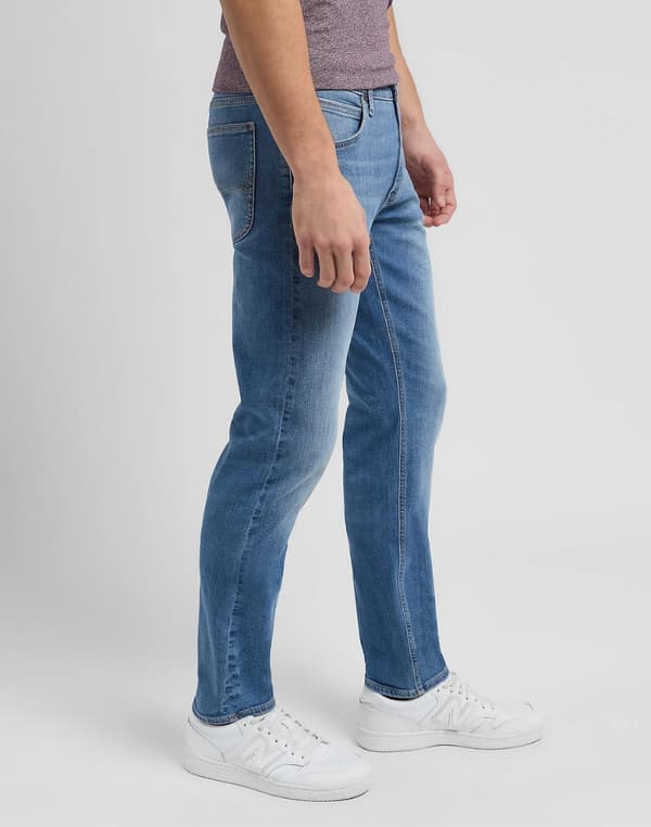 Lee DAREN REGULAR Williamsburg ENKLE LETTE TYNDE SOMMERJEANS W32 L30