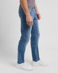 Miniatyrbillede 6 af 8: Lee DAREN REGULAR Williamsburg ENKLE LETTE TYNDE SOMMERJEANS W32 L30