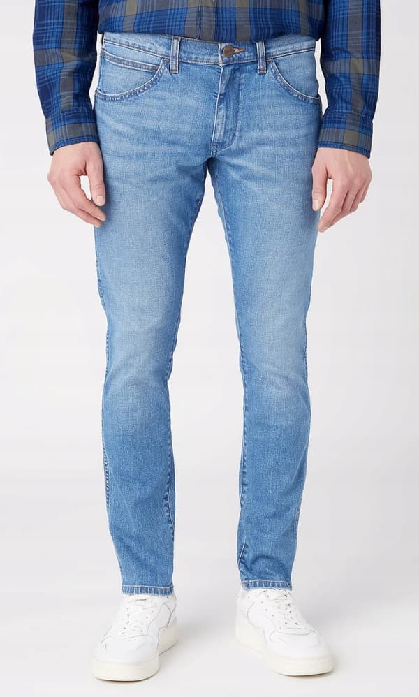 Wrangler BRYSON SKINNY Halt SKINNY BLUE DENIM W36 L32