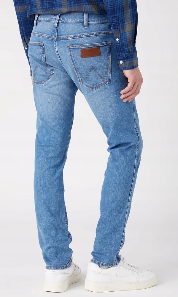 Wrangler BRYSON SKINNY Halt SKINNY BLUE DENIM W36 L32