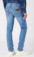 Pikkukuva 4 / 7: Wrangler BRYSON SKINNY Halt SKINNY BLUE DENIM W36 L32
